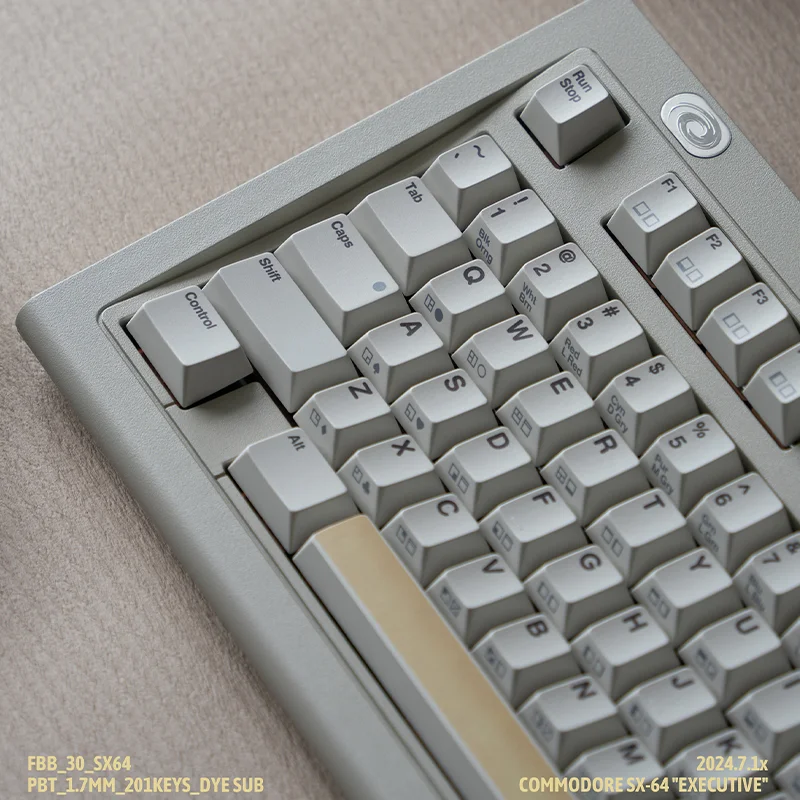 Imagem -03 - Fbb Lado Esculpido Estilo Retro Chave Caps Teclado Mecânico pc Personalizado Sublimação de Tintura Térmica Pbt Faça Você Mesmo Altura Cereja Original