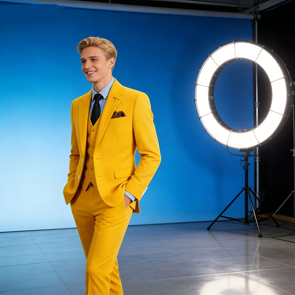 Elegante Men's Grey… - image