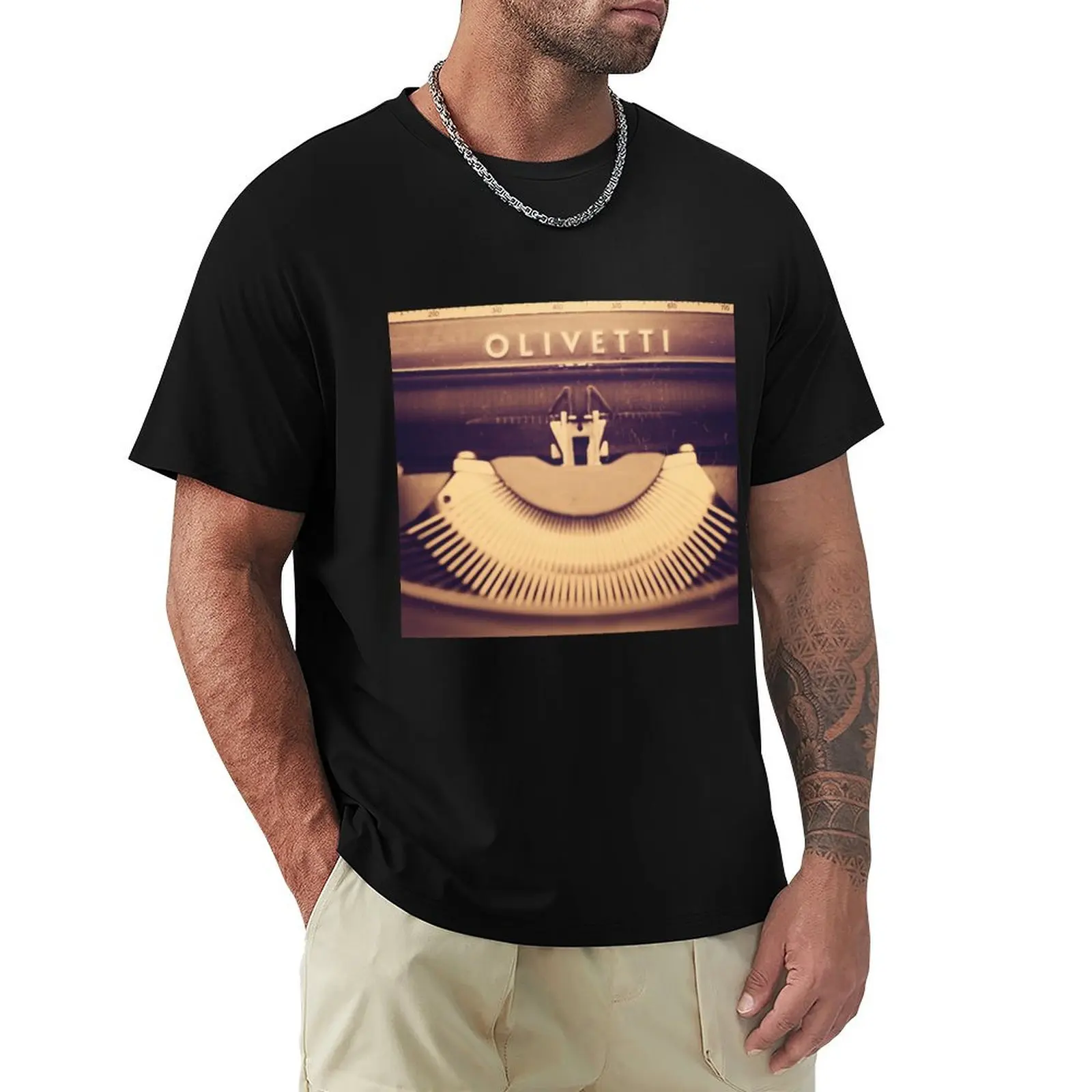 

Olivetti typewriter T-Shirt Soft Durable Cotton T-Shirt