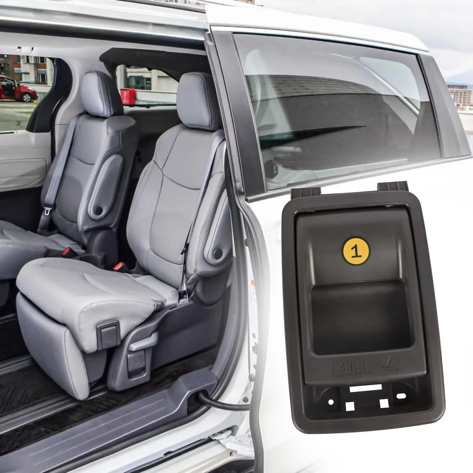 

Прочная складная ручка защелки сиденья для Toyota для sienna 2014-2018 гг.