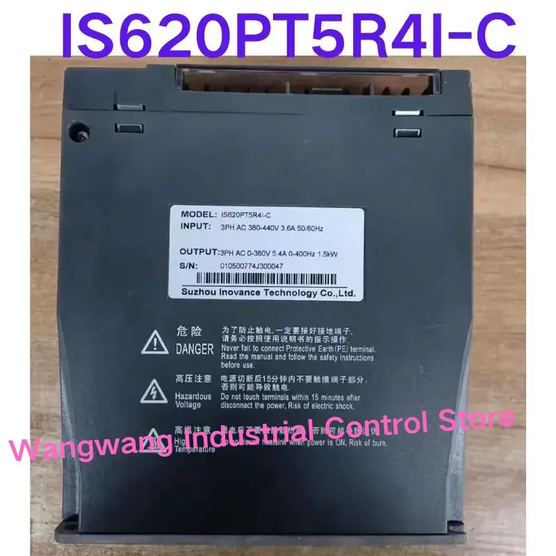 Second-hand test OK ， IS620PT5R4I-C servo driver 1.5kw