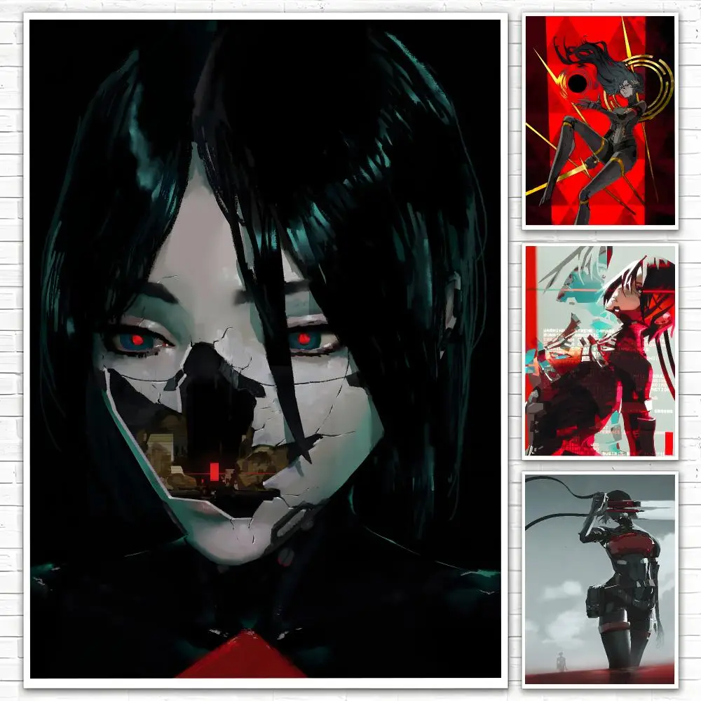 Game Signalis Poster Poster All-match HD Waterproof Self-Adhesive Wall Art Sticker For Home Bedroom