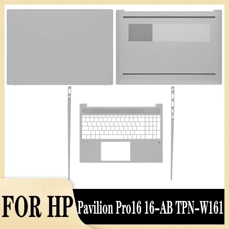 

New Original For HP Pavilion Pro16 16-AB TPN-W161 2023 MODEL LCD Back Cover/Palmrest /Bottom Cover 16-AB 16 Inch