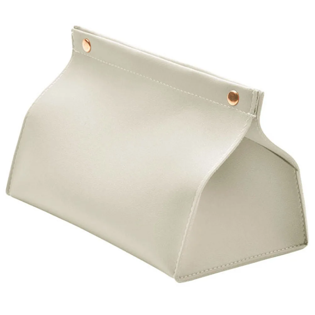 

Tissue Box Storage Facial Paper Holder Towel Wet Wipes Dispenser for Car Pu Napkin Holders Bridegroom