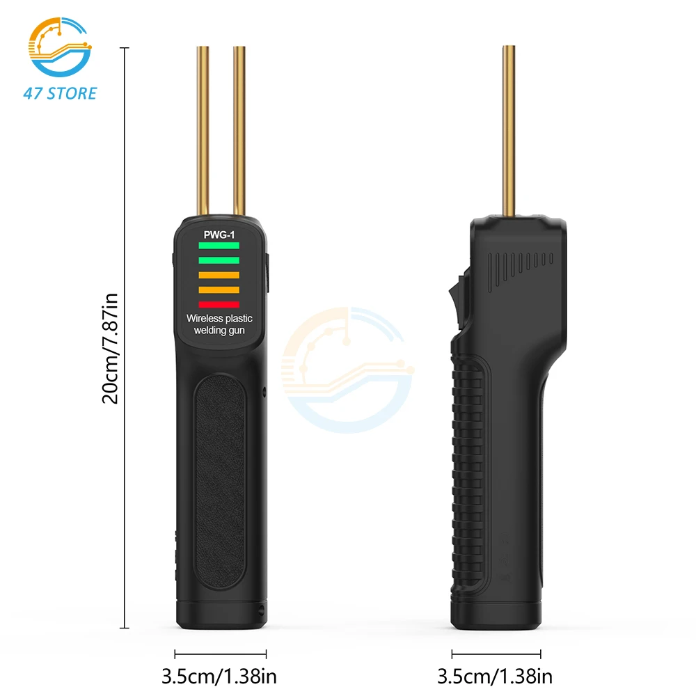 Imagem -03 - Kit de Máquina de Solda de Plástico 300w Pistola de Reparo de Rachaduras para Para-choques Automotivo com Grampeador Quente de Ferro Ferramenta de Garagem