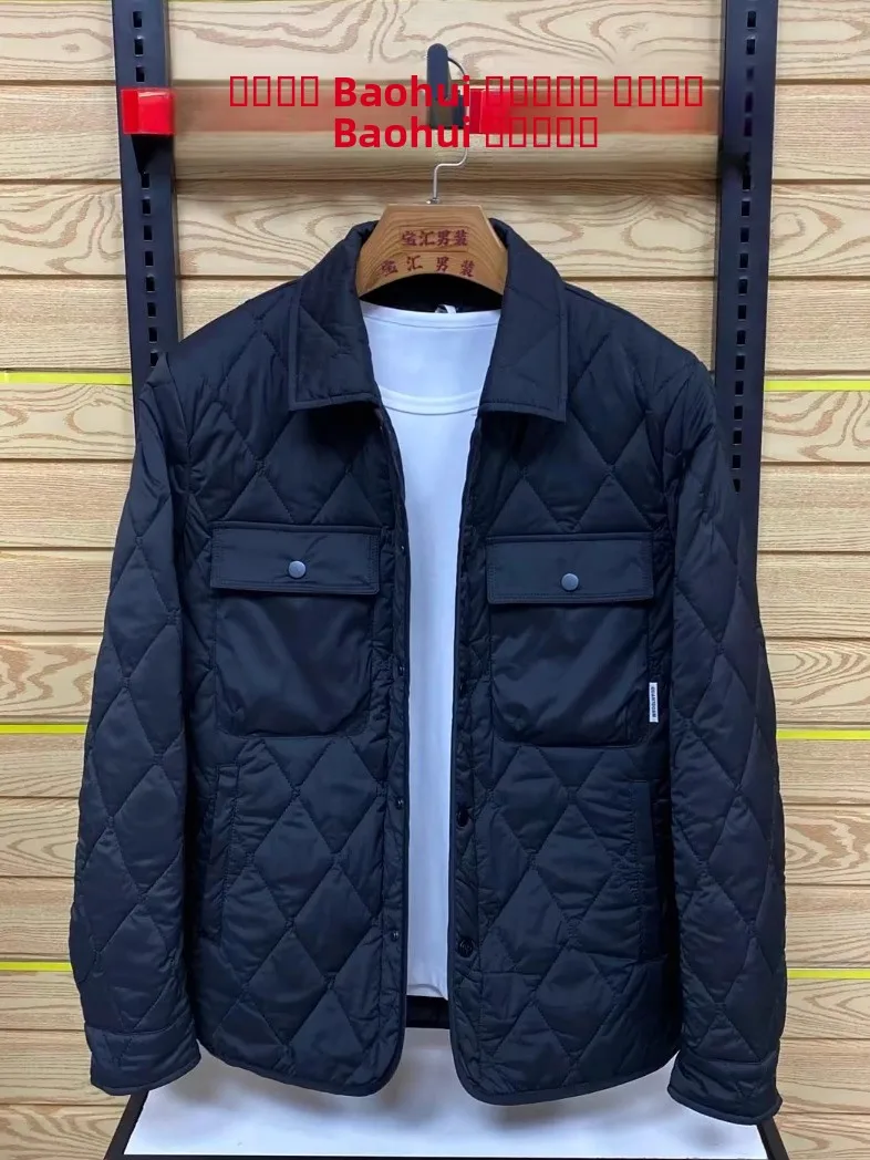 

High Quali Faion Busin Men's Cotton Jaet Collar Stand up Autumn Winter New Arrival Tailored Fit Long Sve Antimicr...