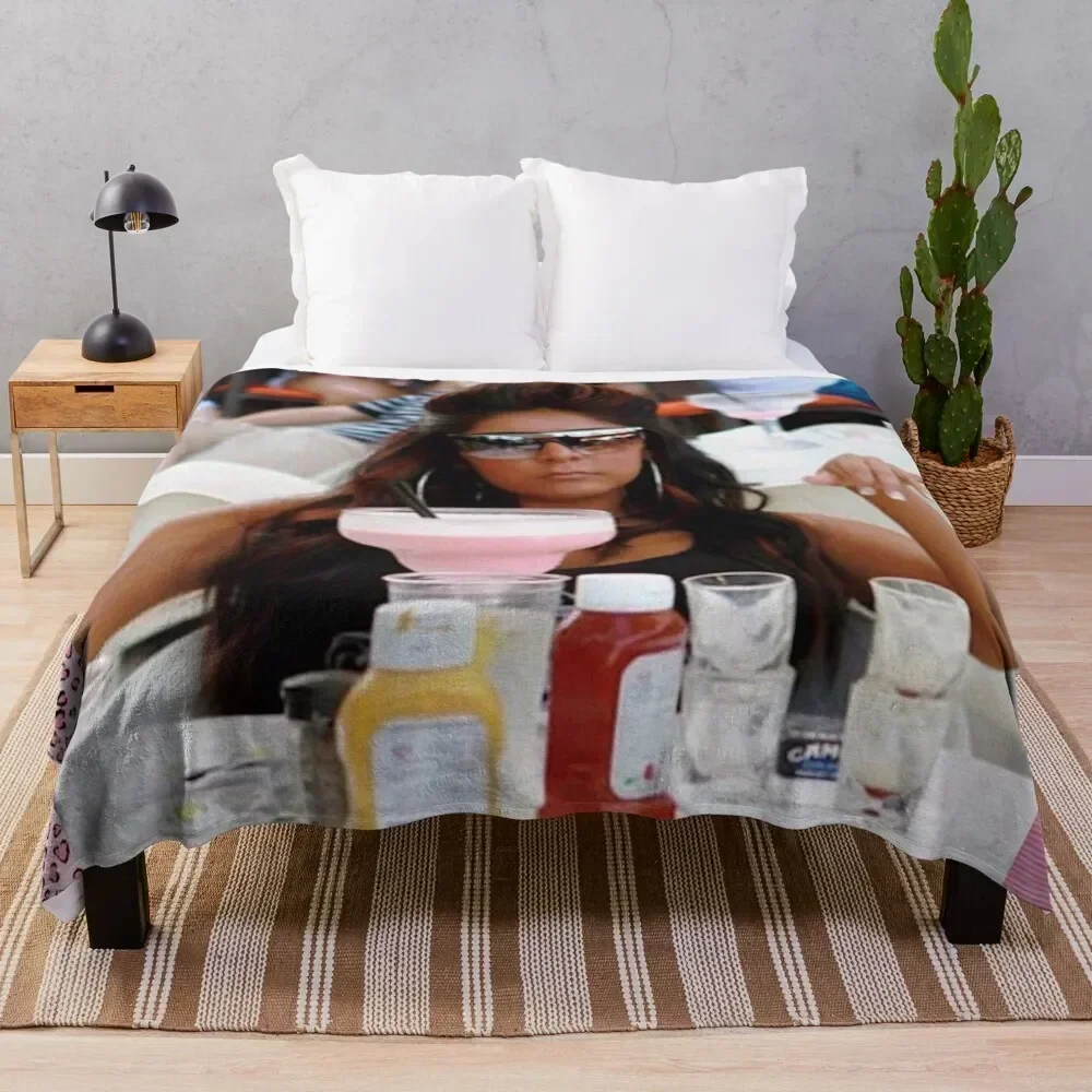 

Snooki mood Throw Blanket warm winter Thin Blankets