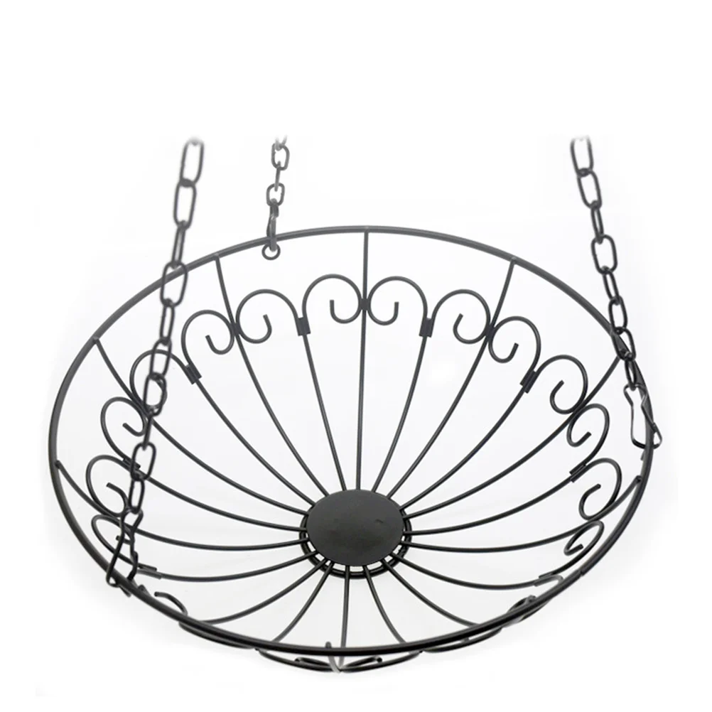 

3 Tier Fruit Basket Iron Wire Hanging Kitchen Storage Rack Vegetable Holder Hollow Design Fruit Basket