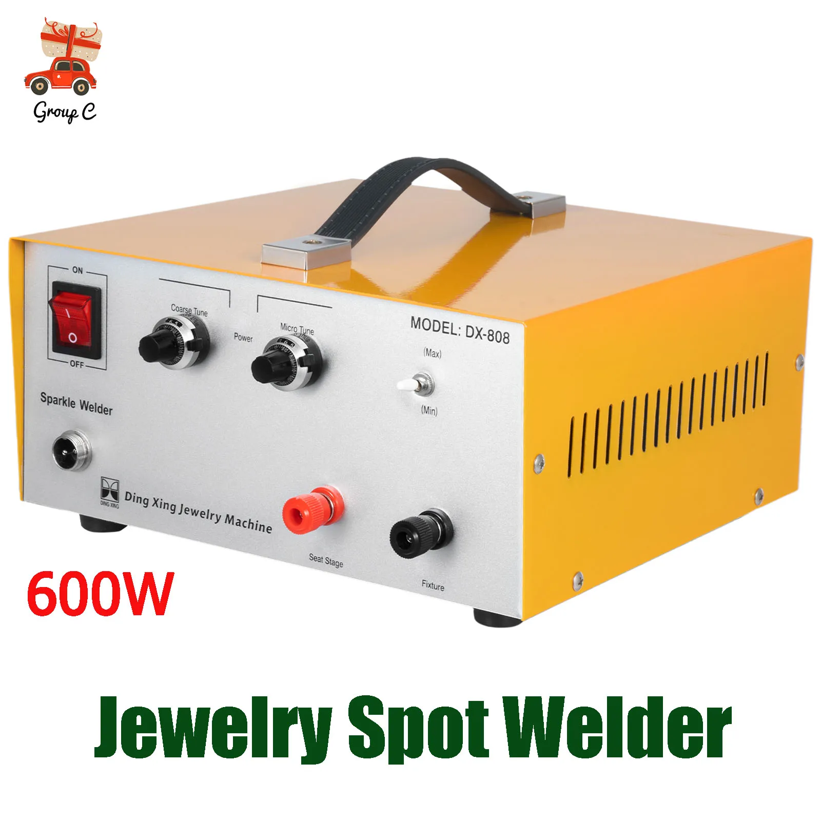 

CNCEST 0.5-1.5mm Portable Jewelry Electric Soldering Machine，110V 80A Pulse Sparkle Spot Solder Machine with Foot Pedal