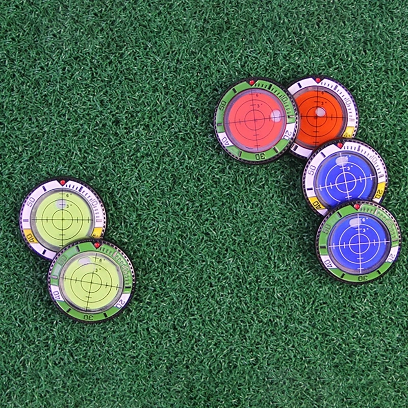 Golfball Marker Golfs Putt Green Reader Round Bubble Levels High Reader Bubble Levels Measuring Tool Enduring