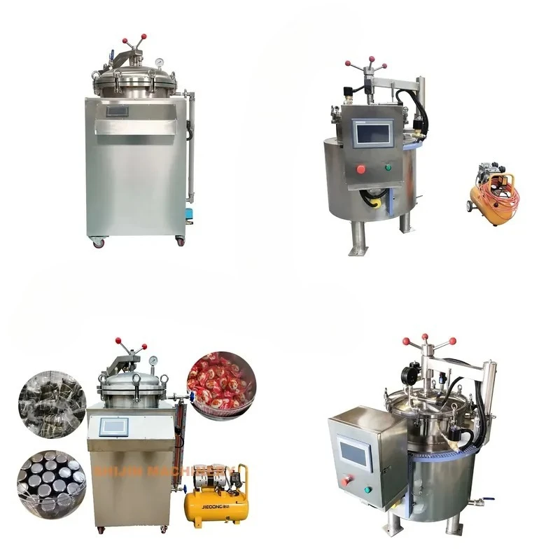 for Fully Automatic High Pressure Water Immersion Stainless Steel Sterilizer Autoclave Tank 100L Capacity