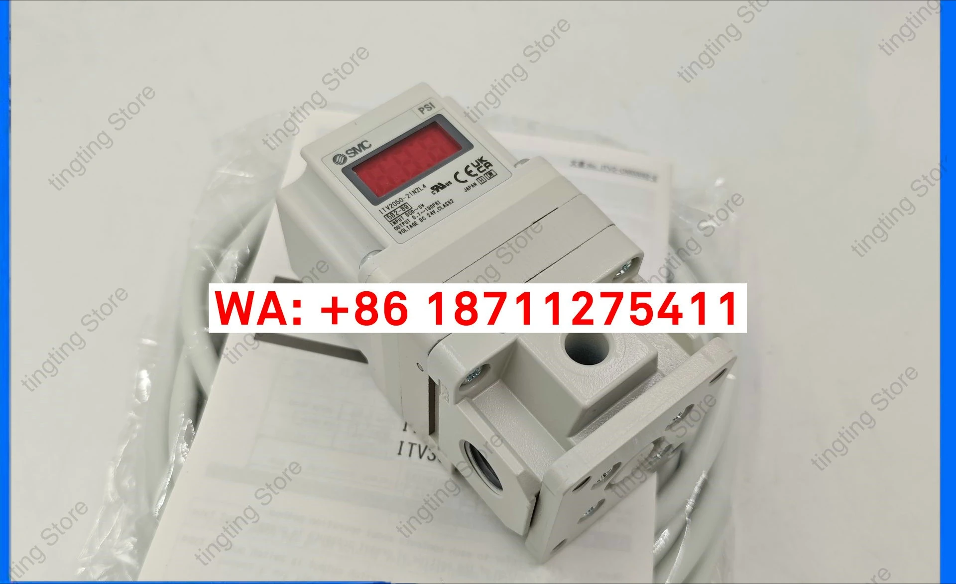 Новый японский оригинальный пропорциональный клапан ITV2050-21N2L4 ITV2030-312BL-X326