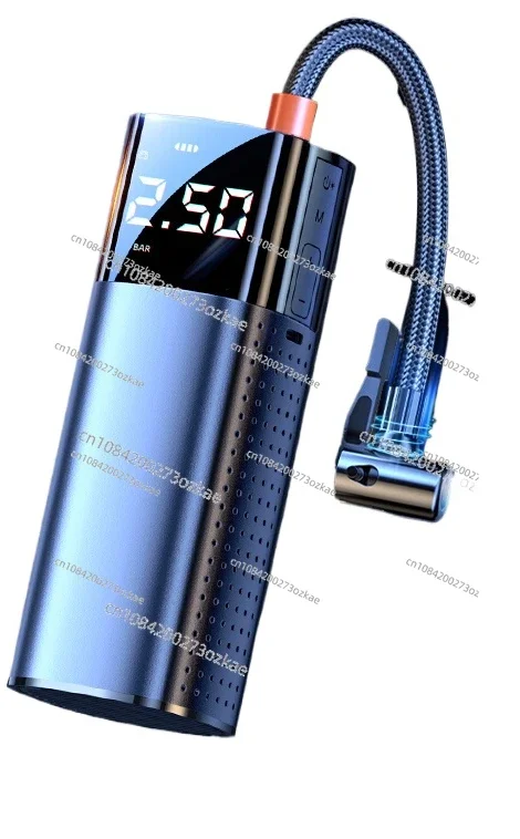 Portable Wireless Car Air Pump: Handheld, High-Power Dual-Cylinder Inflator for Quick Tire Inflation on The Go!