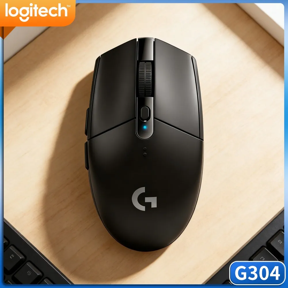 Logitech G304 LIGHTSPEED Wireless Gaming Mouse Lightweight Ergonomic Multi‑System For Travel Notebook Home Desktop PC