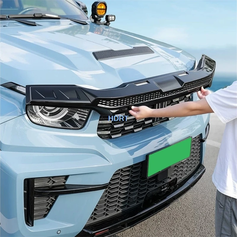 For GWM Tank 700 2026 + Car Styling Front Engine Bonnet Hood Shield Cover Trim Protector Decoration Accessories Exterior Sticker