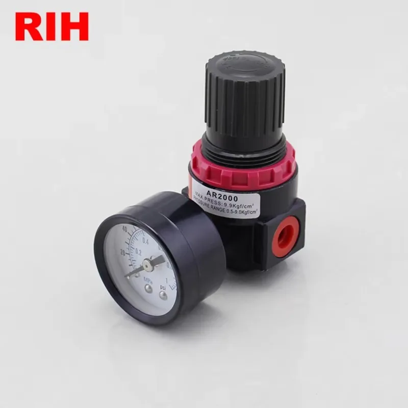 Unité de manipulation d'air G1/4 ''régulateur de pression AR2000 régulateur d'air pneumatique