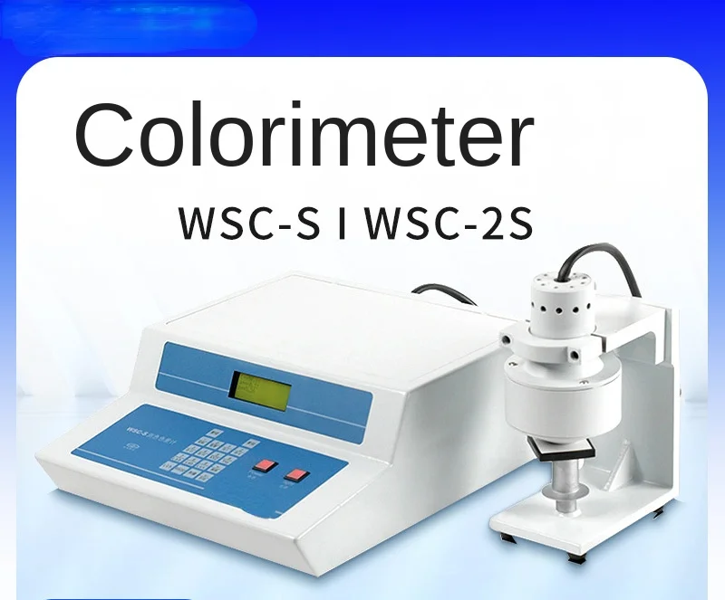 WSC-S WSC-2S color difference detector for whiteness, chromaticity and color difference of reflected color.