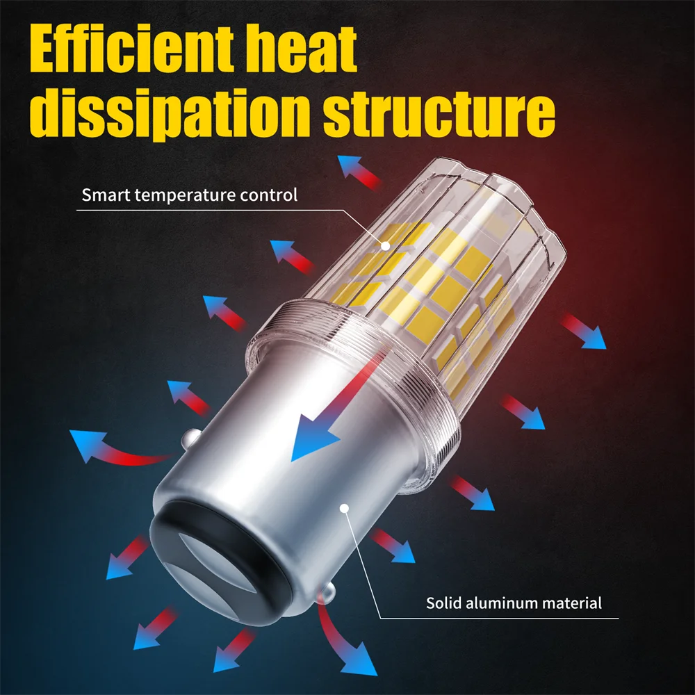 AILEO 2 قطعة أضواء Canbus وقف الفرامل 1157 P21/5 واط LED BAY15D LED 6000 كيلو لشركة فولكس فاجن باسات B5 B6 جولف عكس النسخ الاحتياطي النهار تشغيل DRL