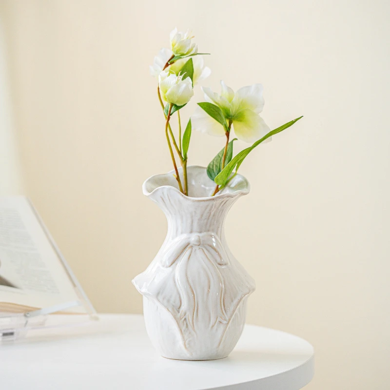 

Nordic minimalist ceramic vase decoration living room dining table dried flower arrangement ornament home decoration accessories
