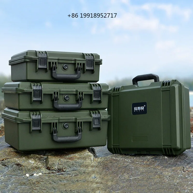 Military Green Tactical Box Professional Equipment Protection Box Waterproof UAV Camera Storage Box Multi-purpose Tool Boxes
