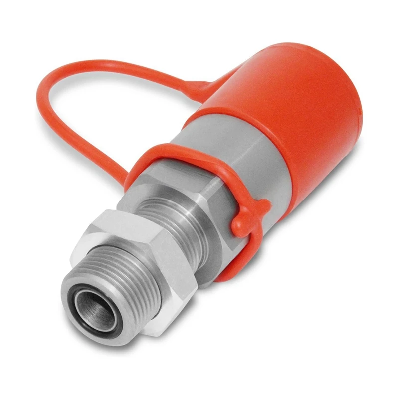 BAAG-CAT 193-8335 Женская гидравлическая быстроразъемная муфта с плоской поверхностью — высокая производительность, 5076 фунтов на квадратный дюйм, 23,78 галлонов в минуту