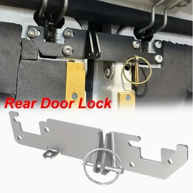 

For Fiat Ducato For Peugeot Boxer X250 X290 7192001 Stainless Steel Anti-Theft Locking Rear Door Lock Roof Burglary Protection