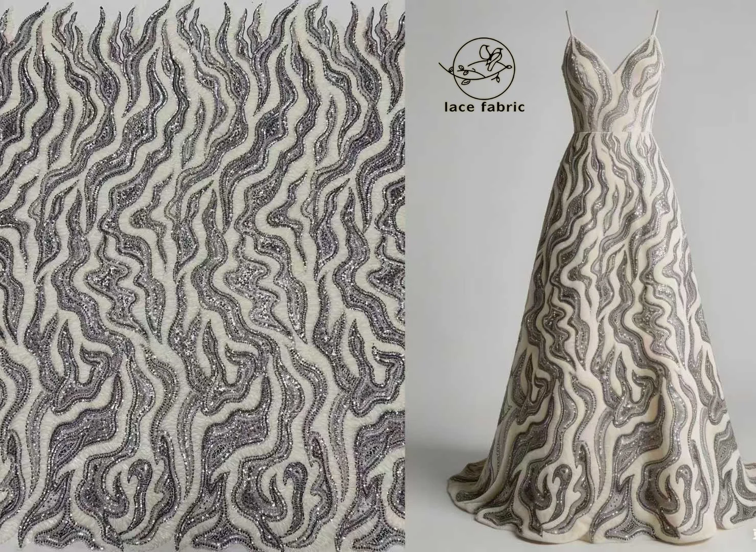 

Африканское кружево 5 ярдов, высококачественное, 2026, нигерийское, с пайетками, бисером, 3D вышивкой, цветочное, для пошива праздничных платьев