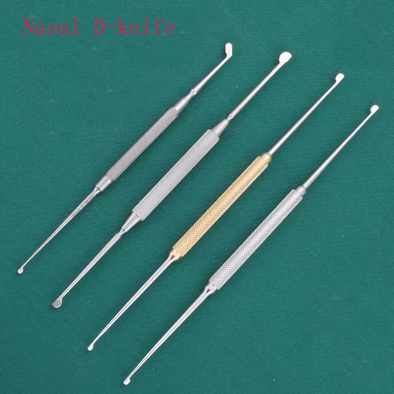 Rhinoplasty D-type knife d nose comprehensive cutting knife single and double head surgical tools nasal septum instrument