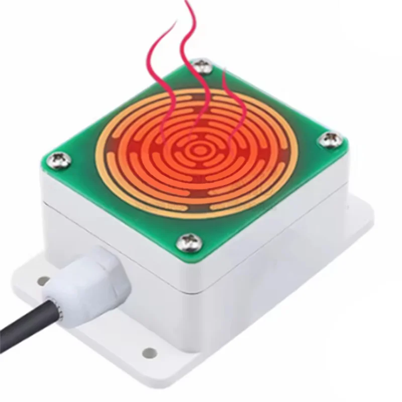 AT93-Analog Rain And Snow Sensor Transmitter Weather Induction Detection Heating Anti-Icing IP65 Output RS485