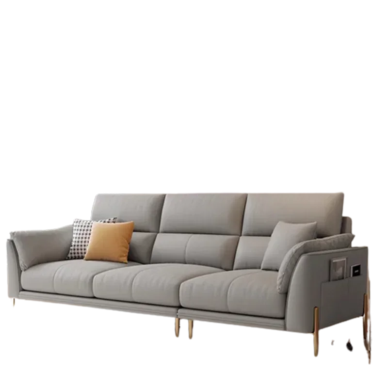 

Modern minimalist cream style living room sofa