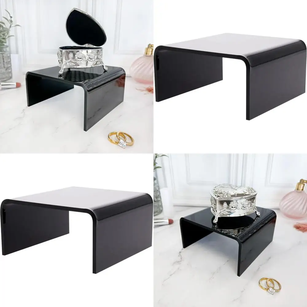 

Short Square Acrylic Display Stand, 2.5 High x 5 Wide x 5 Deep (3/16 Thick), Pack of 6