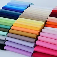140x50cm 60s Pure Cotton Fabric Solid Color Plain Weave Cloth for Clothing DIY Craft Sewing Cloth 2