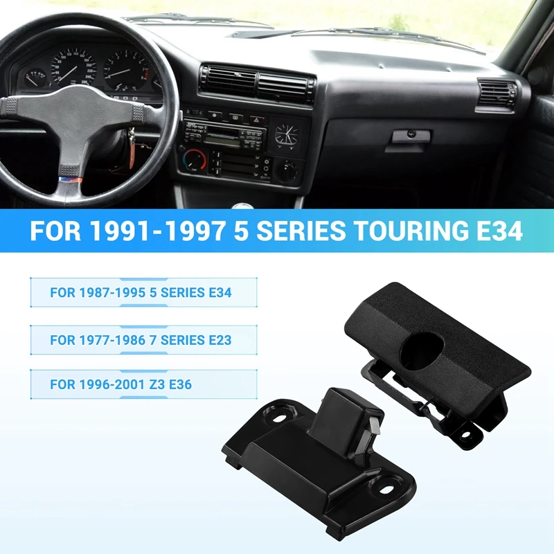 Car Glove Box Latch Catch 51161946513 51161849472 For BMW E30 E34 E23 Upper And Lower Storage Box Latch