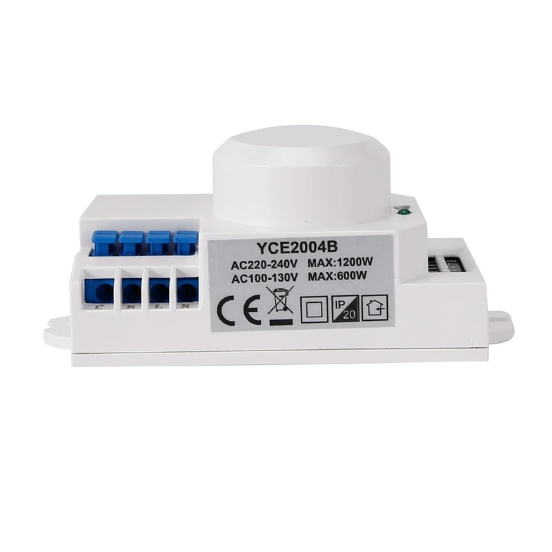 Imagem -03 - Microondas Sensor de Movimento Interruptor Indução Vibração 360 Graus 220v