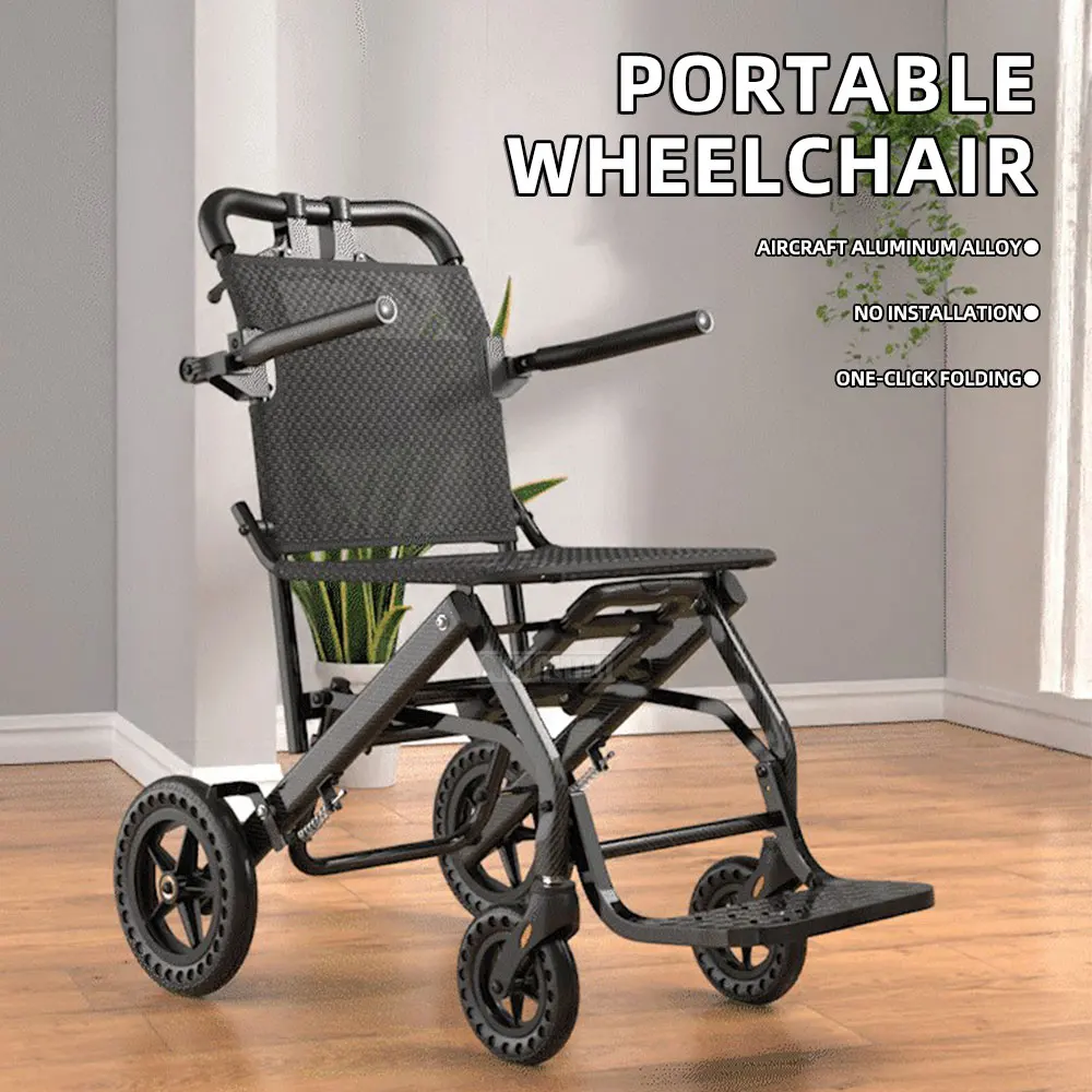 Wh5.6kg Folding Portable Small Push Scooter For The Elderly