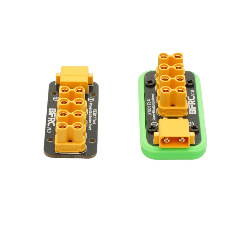 1PCS RC Models High Current PDB Module 30A Load Current XT30 to 4-Way XT30 Power Distribution Board Lightweight DIY Accessories