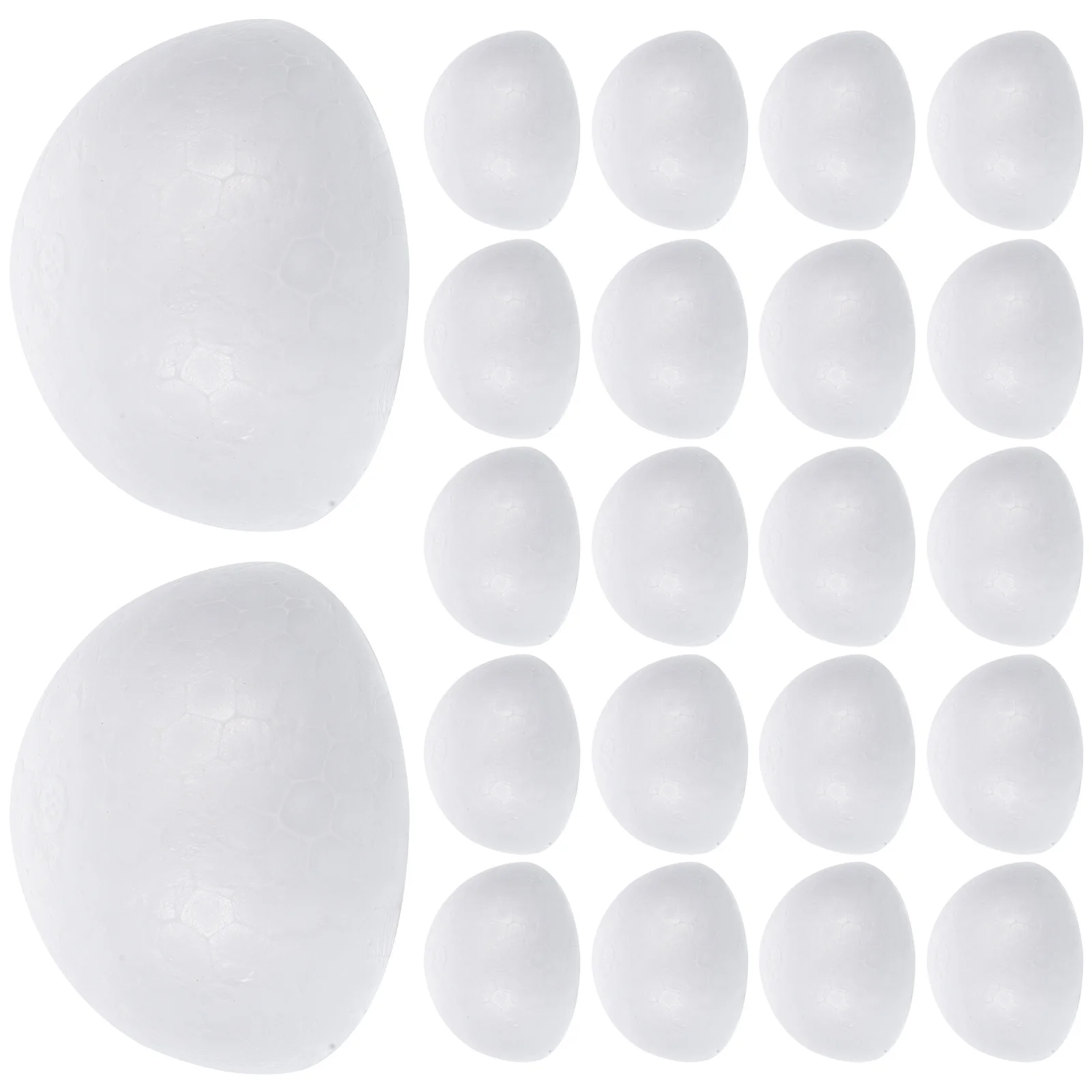 

50 pcs Round Foam Accessories Semicircle Balls For Diy Craft Holiday Decor Christmas Ornaments Flower Arrangement Supplies