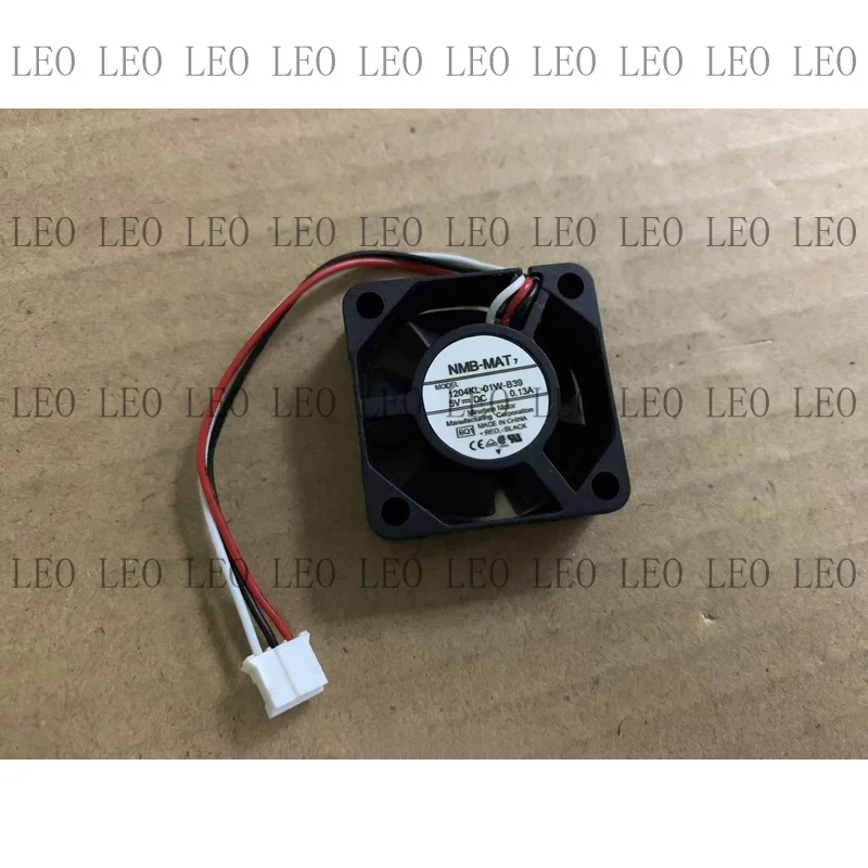 MY For NMB 1204KL-01W-B39 DC5V 0.13A 30*30*10MM 3pin Double ball cooling fan #Mq66 QL