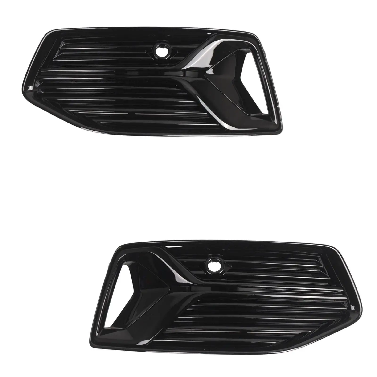 Front Fog Lamp Grill Mesh Cover Replacement Plastic Repair Part for Audi A6 C8 2019 2023 - view 5