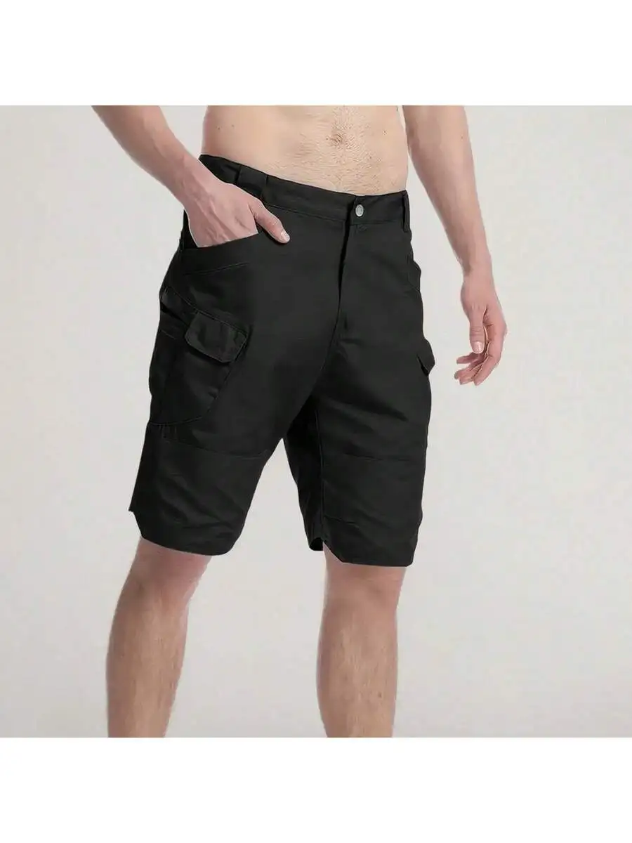 Mens Waterproof Quick Dry Breathable Outdoor Cargo Shorts Lightweight Hiking Fishing Shorts