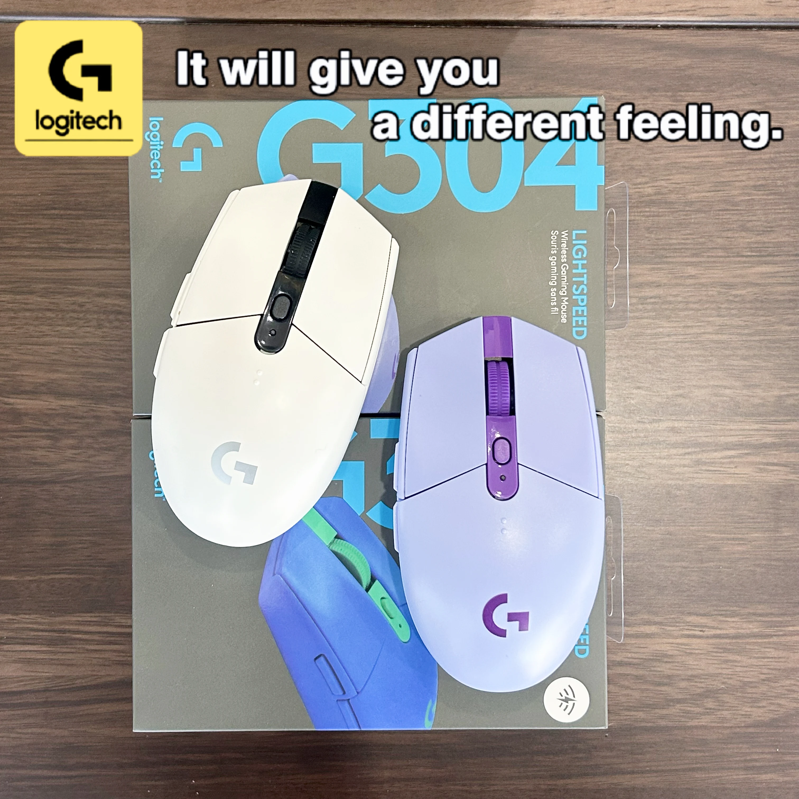 

[New Product Special Offer] Logitech G304 Wireless Mouse, HERO Sensor, 9-month Battery Life, Suitable for Casual Gaming