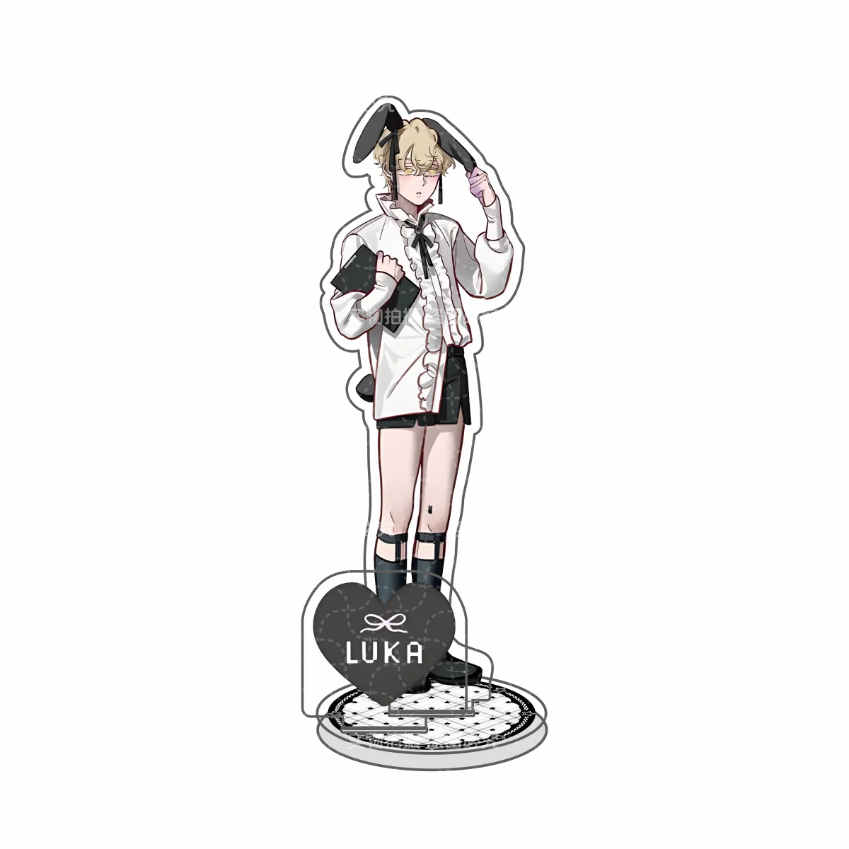 Anime ALIEN STAGE Keychains Pendant Car Key Chain Acrylic Stand MIZI SUA TILL IVAN HYUNA LUKA Fans Gifts cosplay Accessories