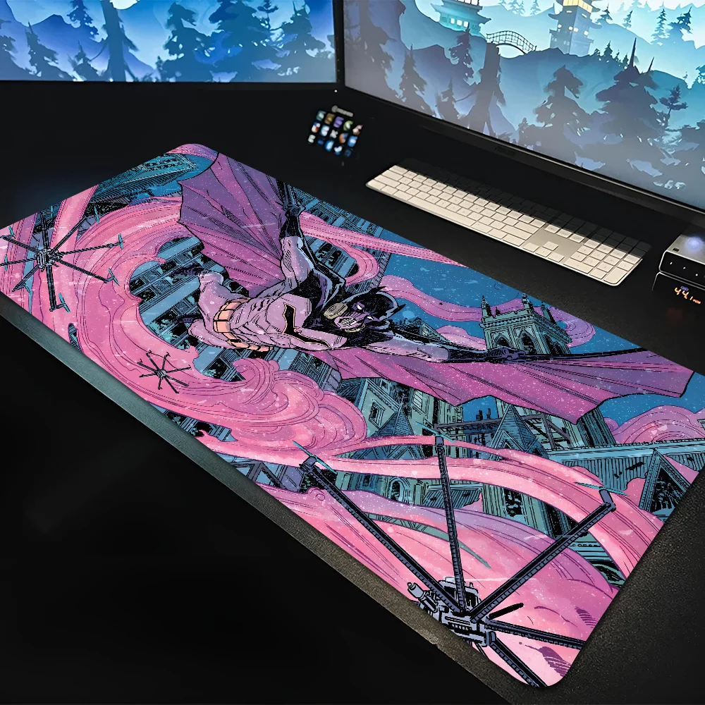 

B-Batman Mousepad Mouse Mat Desk Mat With Pad Gaming Accessories Prime Gaming XXL Keyboard Pad Padding Mat