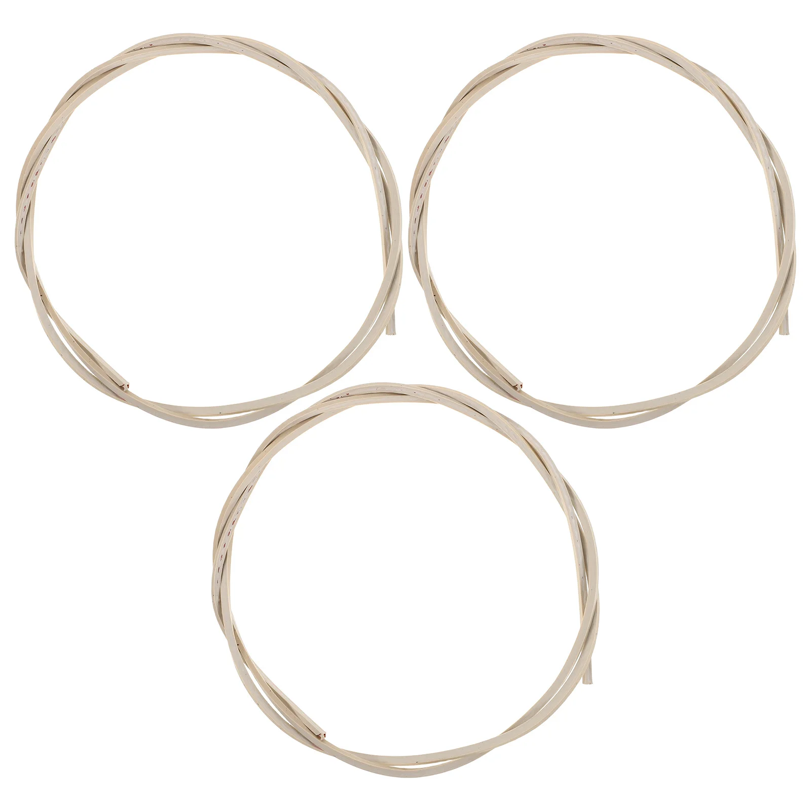 

3pcs Gyro Rope Kids Thread Band Toy Cord Children Supply Tops Line Rotating Wooden Adjustable Replacement