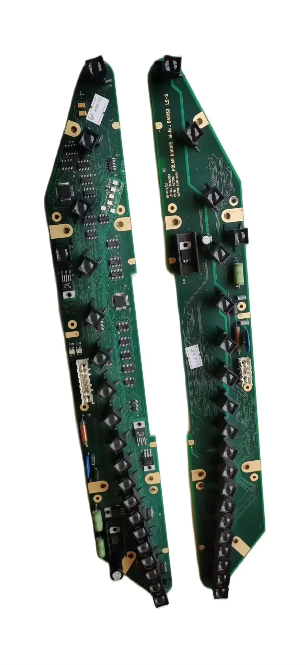 Applicable to Polar Machine 115E/115XT One pair Original cutter Light Lamp Label Inner Board A.MOHR ID.Nr. 040164 & LS- E 040163