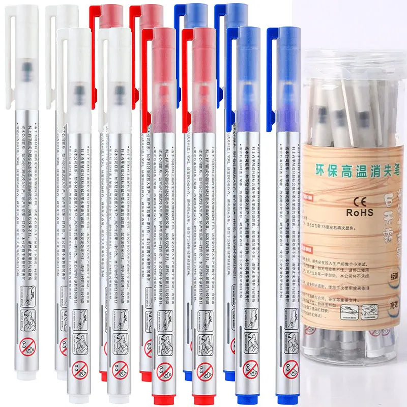 

12 шт./кор., термостираемые маркеры для ткани, волшебные высокотемпературные исчезающие ручки, стеганые аксессуары для рукоделия «сделай сам»