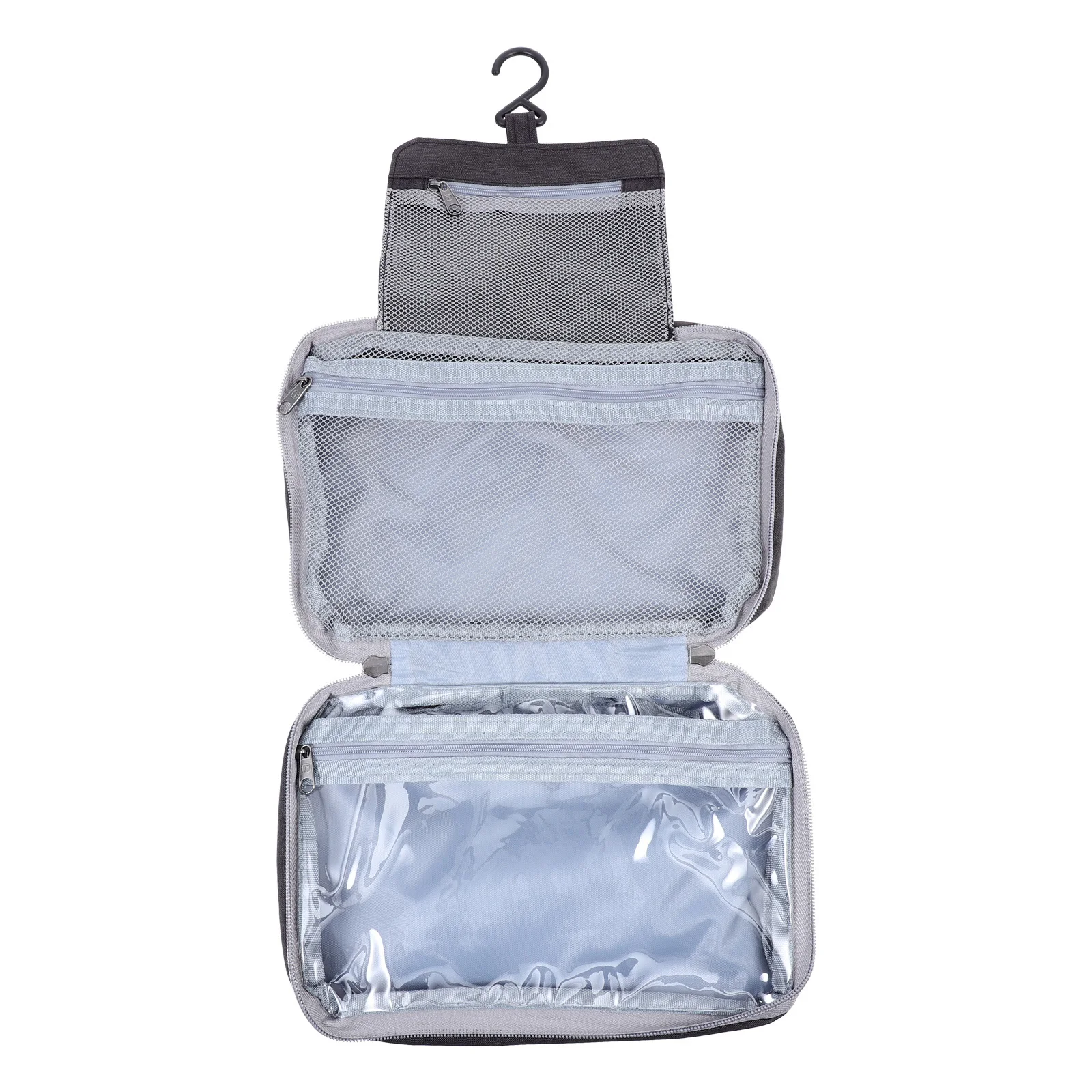 

1pc Wash Bag For Women Men Travel Organizer Folding Toiletry Bag Compact Makeup Storage Pouch Creative Personal Care