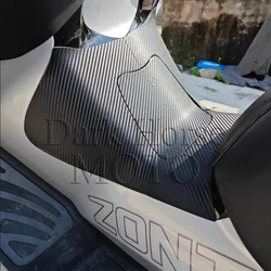 오토바이 탄소 섬유 스티커 수정 된 안티 스크래치 방지 스크래치 보호 필름 스티커 데칼 ZONTES 350-E ZT 350-E