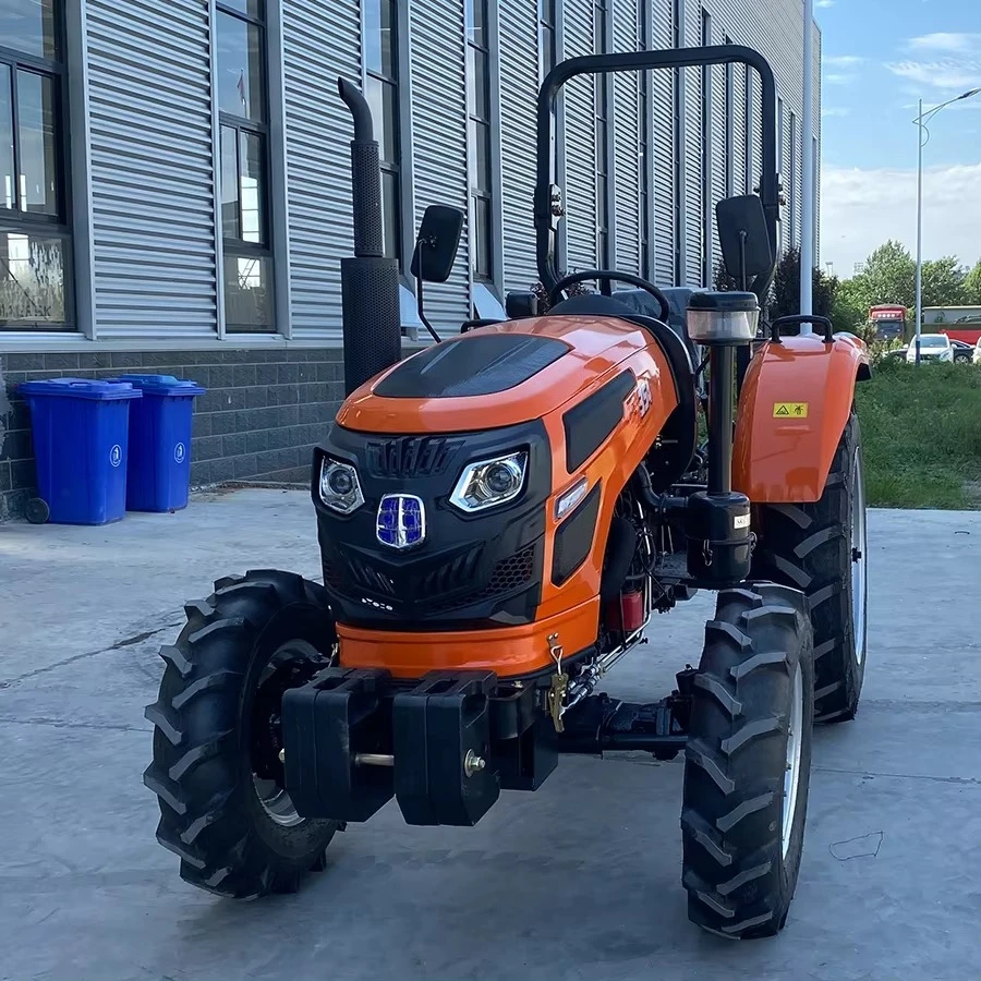 

China Agricultural Wheel Tractor 25hp 35hp 30hp 40hp 50hp 60hp Mini Tractor Trailer Front Loaders Tractor Truck