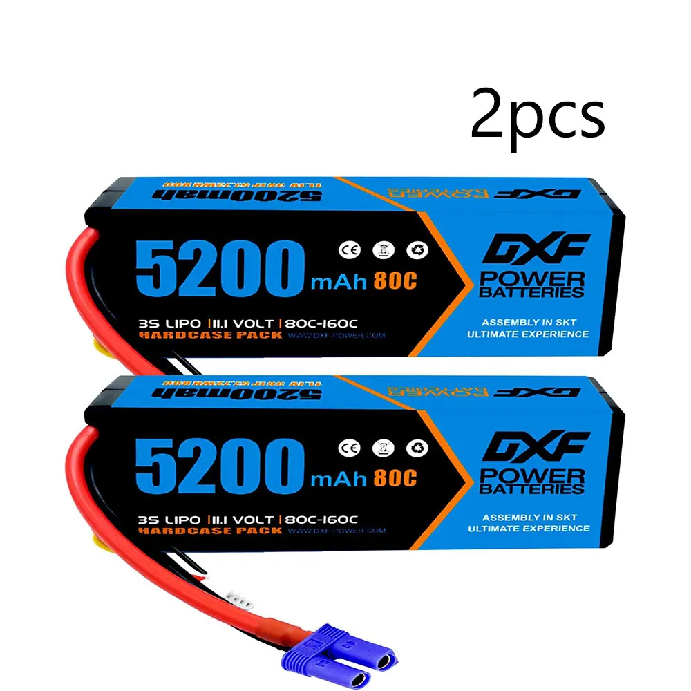 DXF 2S 3S 4S 6S Lipo-batterijen 7.4V 7.6V 11.4V 22.8V 11.1V 15.2V 14.8V 22.2V 5200Mah 9200Mah 6500mAh 8000mAh 7000mAh 10000mAh